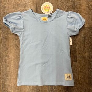 NWT Sz 6 Sunday Twirl Puffer Tee in Light Blue